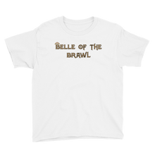 Load image into Gallery viewer, Youth Belle of the Brawl Saying T-Shirt Workout Apparel Funny Merchandise