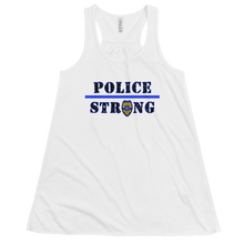 Load image into Gallery viewer, Women&#39;s Police Strong Tank Workout Apparel Funny Merchandise