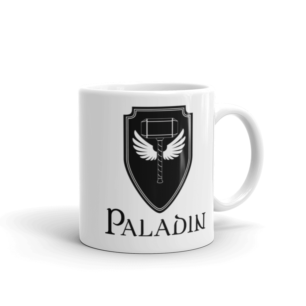 Paladin D&D Mug Workout Apparel Funny Merchandise