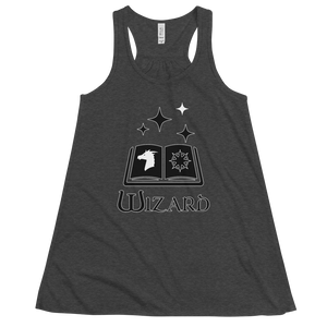 Women's Wizard D&D Tank Workout Apparel Funny Merchandise