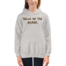 Load image into Gallery viewer, Youth Belle of the Brawl Saying Hoodie Workout Apparel Funny Merchandise