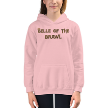 Load image into Gallery viewer, Youth Belle of the Brawl Saying Hoodie Workout Apparel Funny Merchandise