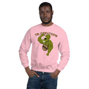 Triceratops Unisex Sweatshirt Workout Apparel Funny Merchandise