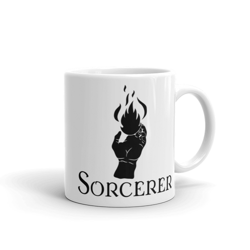 Sorcerer D&D Mug Workout Apparel Funny Merchandise