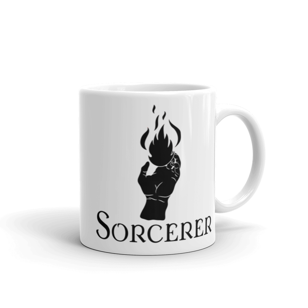 Sorcerer D&D Mug Workout Apparel Funny Merchandise