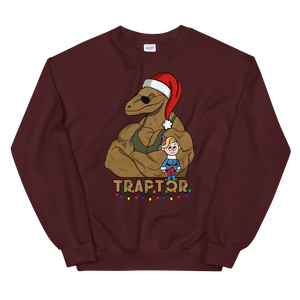 Traptor Special Ugly Christmas Sweater Workout Apparel Funny Merchandise