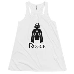 Women's Rogue D&D Tank Workout Apparel Funny Merchandise