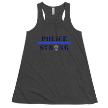 Load image into Gallery viewer, Women&#39;s Police Strong Tank Workout Apparel Funny Merchandise