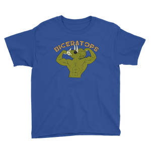 Youth Biceratops T-Shirt Workout Apparel Funny Merchandise