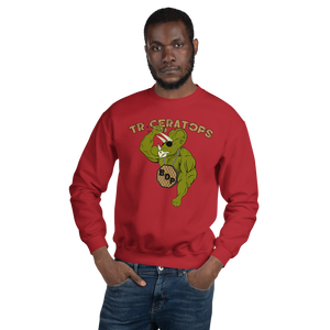 Triceratops Unisex Sweatshirt Workout Apparel Funny Merchandise