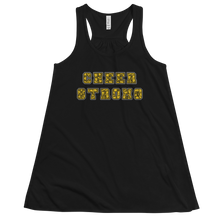 Load image into Gallery viewer, Women&#39;s Cheer Strong Tank Workout Apparel Funny Merchandise