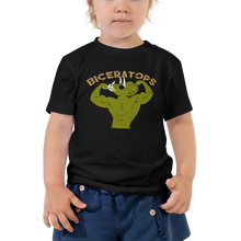 Load image into Gallery viewer, Toddler Biceratops T-Shirt Workout Apparel Funny Merchandise