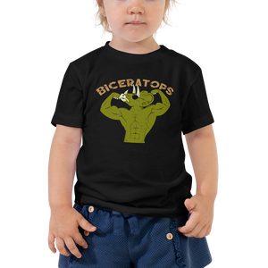 Toddler Biceratops T-Shirt Workout Apparel Funny Merchandise