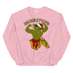 Biceratops Special Ugly Christmas Sweater Workout Apparel Funny Merchandise