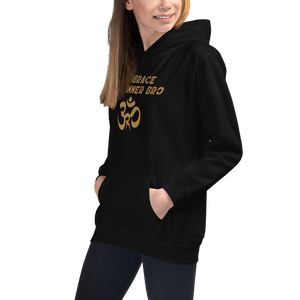 Youth Embrace Your Inner Bro Hoodie Workout Apparel Funny Merchandise