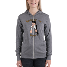 Load image into Gallery viewer, Belle of the Brawl Unisex zip hoodie Workout Apparel Funny Merchandise