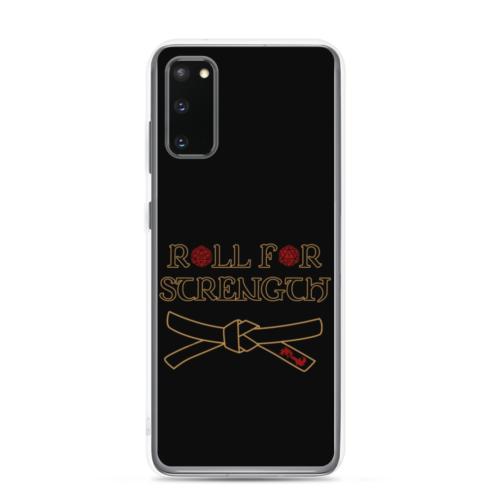 Roll For Strength - Belt Samsung Case Workout Apparel Funny Merchandise
