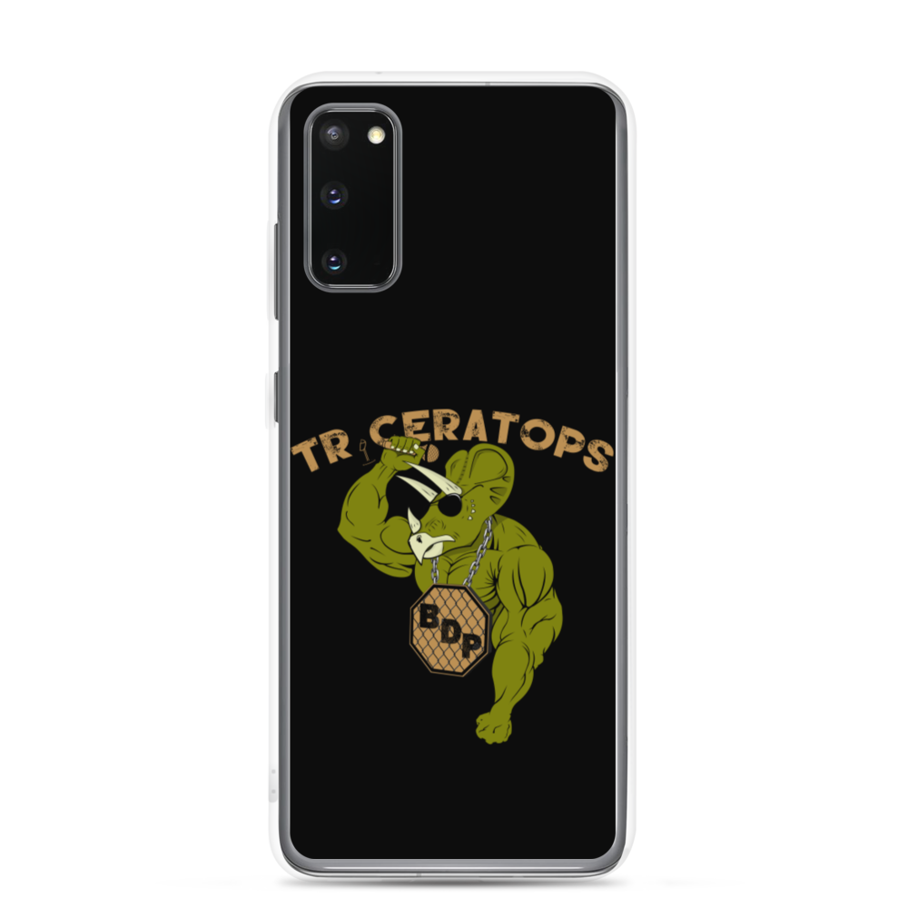 Triceratops Samsung Case Workout Apparel Funny Merchandise