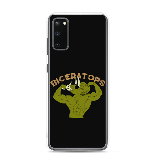 Biceratops Samsung Case Workout Apparel Funny Merchandise