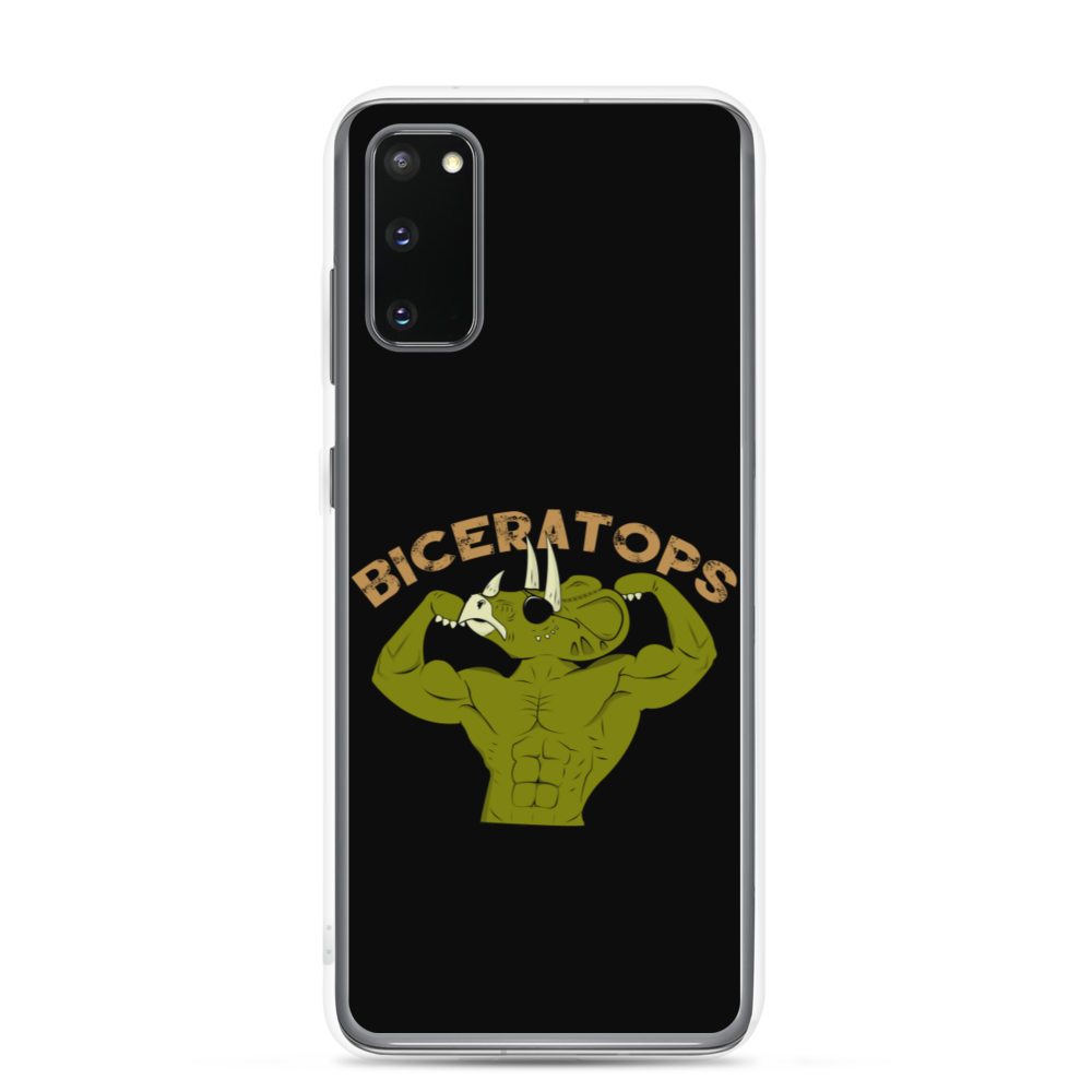 Biceratops Samsung Case Workout Apparel Funny Merchandise