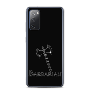 Barbarian D&D Samsung Case Workout Apparel Funny Merchandise