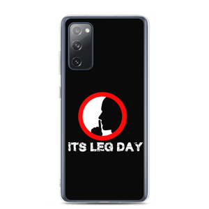 Shh It's Leg Day Samsung Case Workout Apparel Funny Merchandise