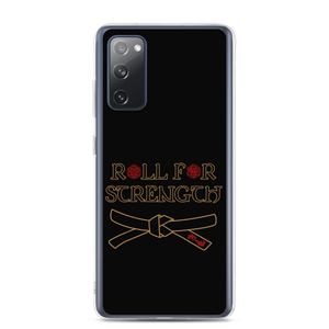 Roll For Strength - Belt Samsung Case Workout Apparel Funny Merchandise