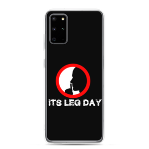 Shh It's Leg Day Samsung Case Workout Apparel Funny Merchandise