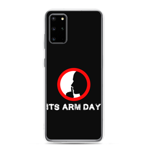 Shh It's Arm Day Samsung Case Workout Apparel Funny Merchandise