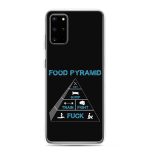 Food Pyramid Samsung Case Workout Apparel Funny Merchandise