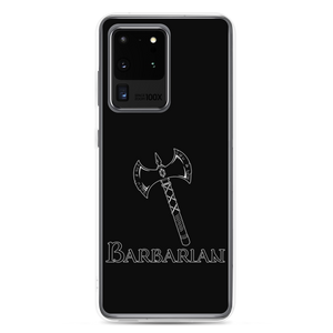 Barbarian D&D Samsung Case Workout Apparel Funny Merchandise