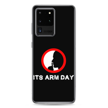 Load image into Gallery viewer, Shh It&#39;s Arm Day Samsung Case Workout Apparel Funny Merchandise