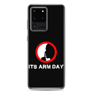 Shh It's Arm Day Samsung Case Workout Apparel Funny Merchandise