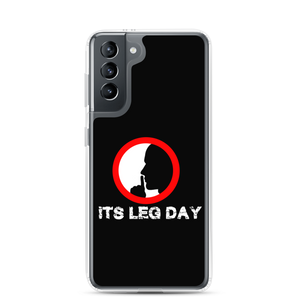 Shh It's Leg Day Samsung Case Workout Apparel Funny Merchandise