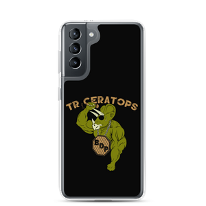 Triceratops Samsung Case Workout Apparel Funny Merchandise