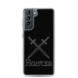 Fighter D&D Samsung Case Workout Apparel Funny Merchandise