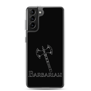 Barbarian D&D Samsung Case Workout Apparel Funny Merchandise