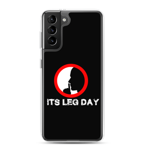 Shh It's Leg Day Samsung Case Workout Apparel Funny Merchandise