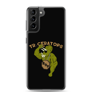 Triceratops Samsung Case Workout Apparel Funny Merchandise