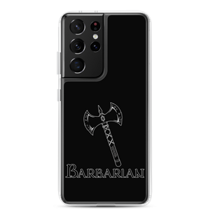 Barbarian D&D Samsung Case Workout Apparel Funny Merchandise