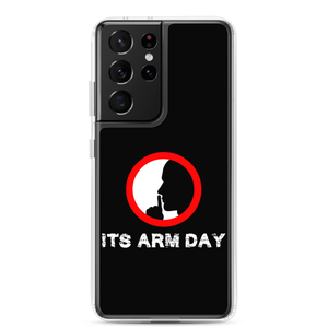 Shh It's Arm Day Samsung Case Workout Apparel Funny Merchandise