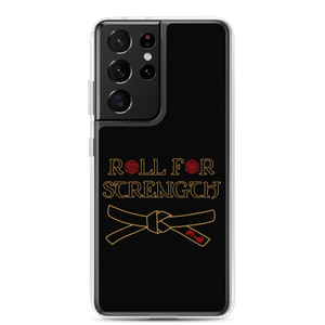 Roll For Strength - Belt Samsung Case Workout Apparel Funny Merchandise