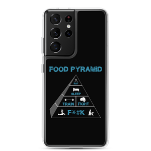 Food Pyramid - SFW - Samsung Case Workout Apparel Funny Merchandise