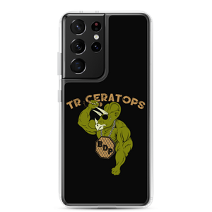 Triceratops Samsung Case Workout Apparel Funny Merchandise