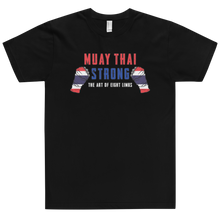 Load image into Gallery viewer, Muay Thai Strong T-Shirt Workout Apparel Funny Merchandise