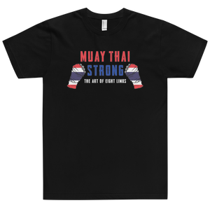 Muay Thai Strong T-Shirt Workout Apparel Funny Merchandise