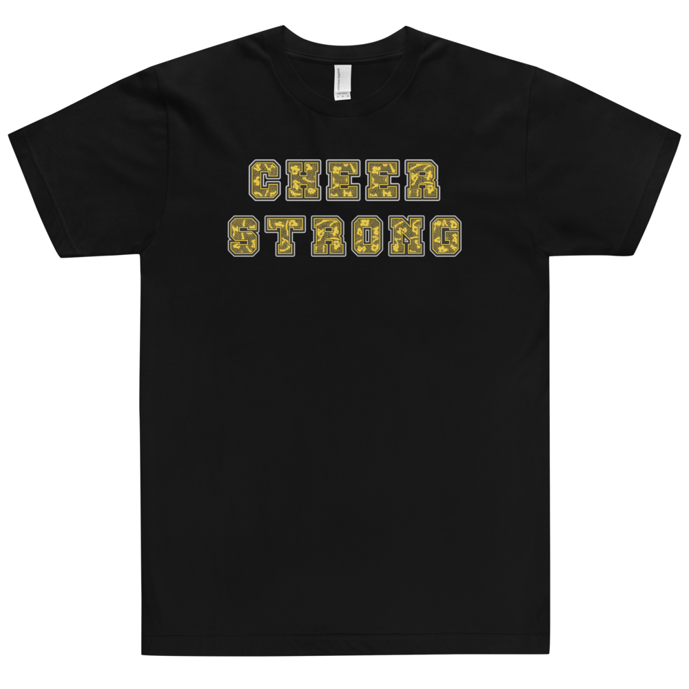 Cheer Strong T-Shirt Workout Apparel Funny Merchandise