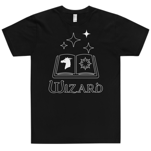 Wizard D&D T-Shirt Workout Apparel Funny Merchandise