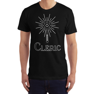 Cleric D&D T-Shirt Workout Apparel Funny Merchandise