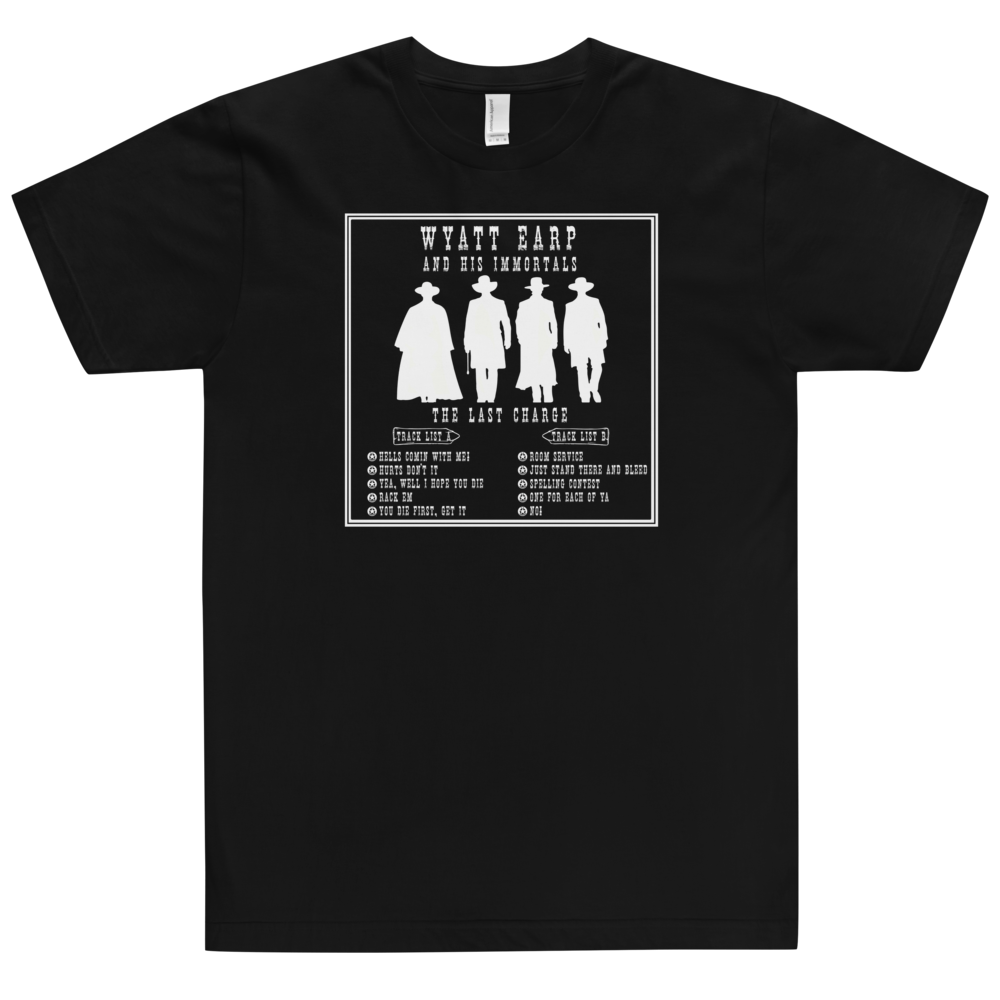 Tombstone Album T-Shirt Workout Apparel Funny Merchandise